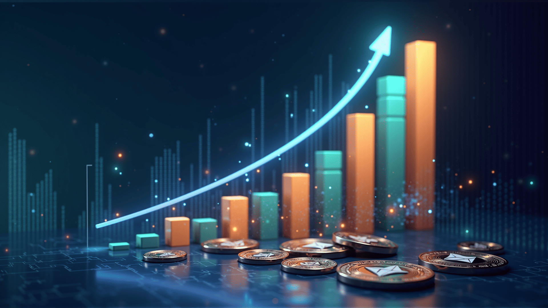 Crypto asset leverage illustration